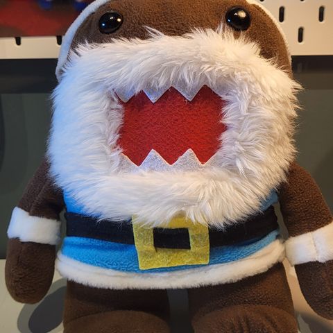 Blue santa domo kun plush