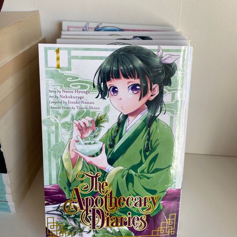 Apothecary diaries manga vol 1-5