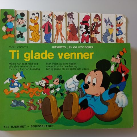 Walt Disney barnebok fra 1968!