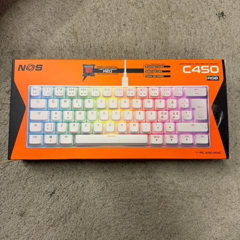 NOS C-450 Mini PRO RGB gamingtastatur