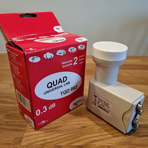 Triax universal lnb quad