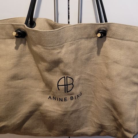 Anine Bing saffron bag beige