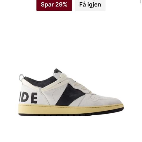 Herre sneakers, saint laurent-bally-Moncler og rhude