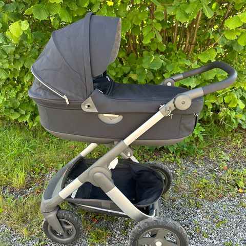 Stokke Trailz med mye utstyr