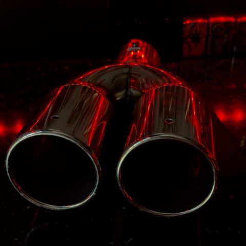 Chrome Double Exhaust Tip