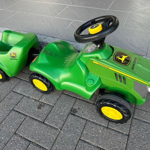 John Deere gåbil traktor