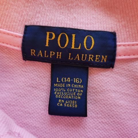 Ralph Lauren Polo T- skjorte.