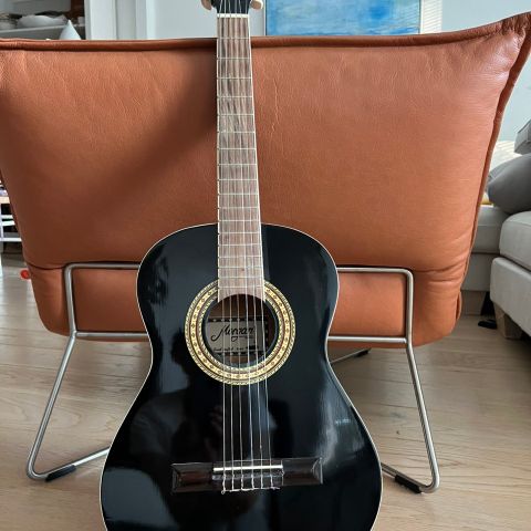 Morgan junior gitar med gitarbag