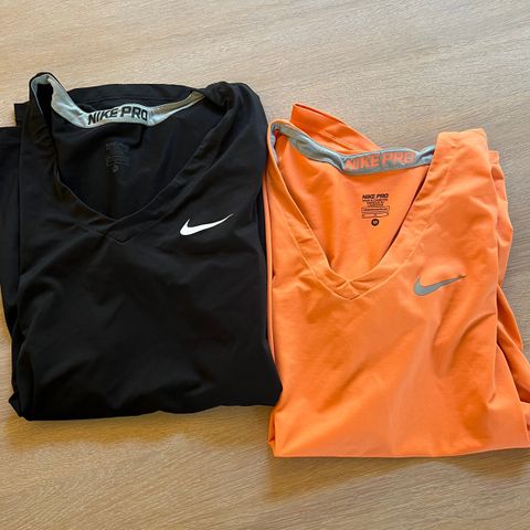 Nike pro T-skjorter 2 stk