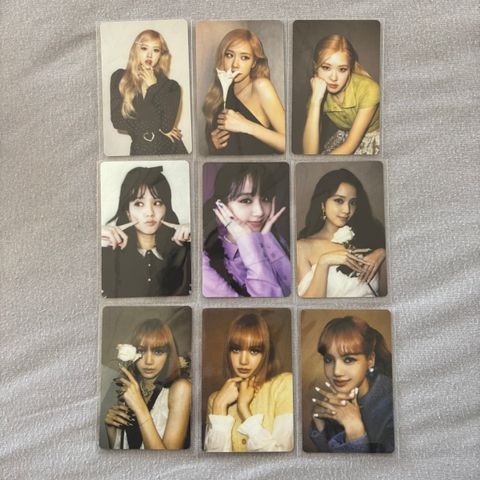 BLACKPINK Welcoming collection photocards