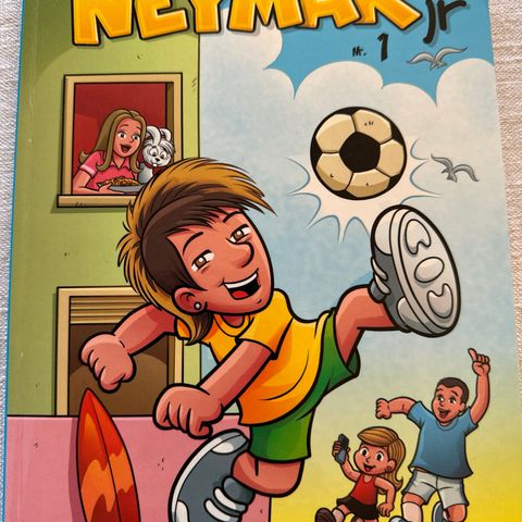 6 NEYMAR JR - NR 1 TIL 5 OG NR 7 / ULESTE - MEGET PENE