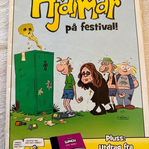 HJALMAR - TEGNESERIER - 3 FINE UTGAVER