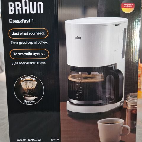 Braun kaffemaskin