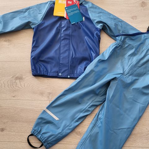 Helly Hansen foret regntøy str 110/5 år, nytt/ubrukt