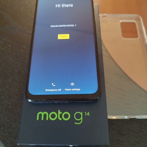 Motorola G14 1200 kr pris kan diskuteres litt Les anonnse