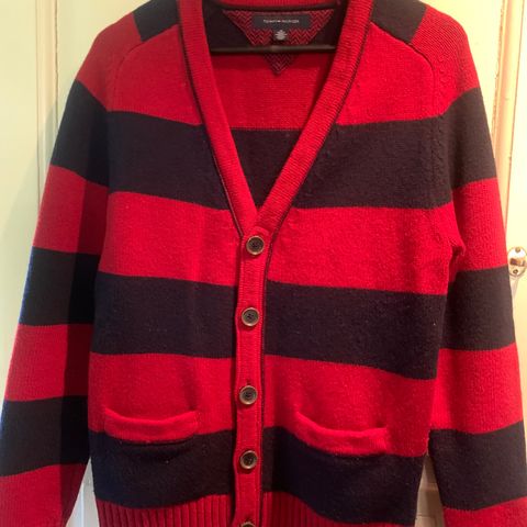 Tommy Hilfiger cardigan i ull, str M, som ny