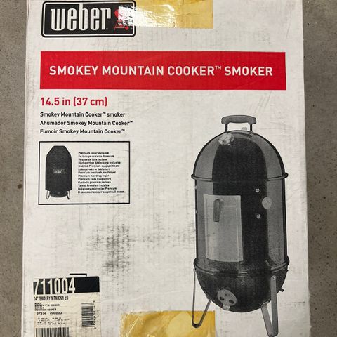 Helt ny Weber Dmokey Mountain Cooker 37cm