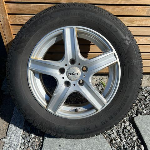 4 stk vinterdekk 195/65 R 15 T XL