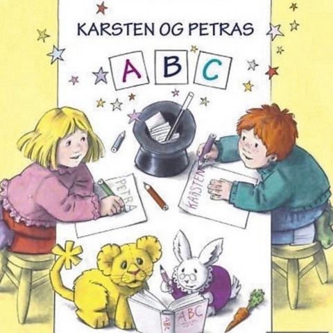 Karsten og Petras ABC. Barnebøker Tor Åge Bringsværd