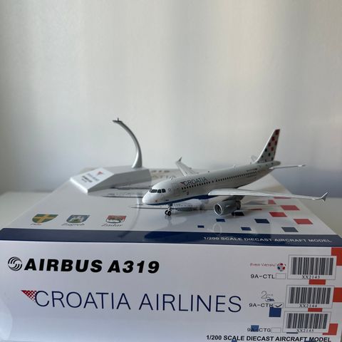 Airbus A319, 1:200, Croatia