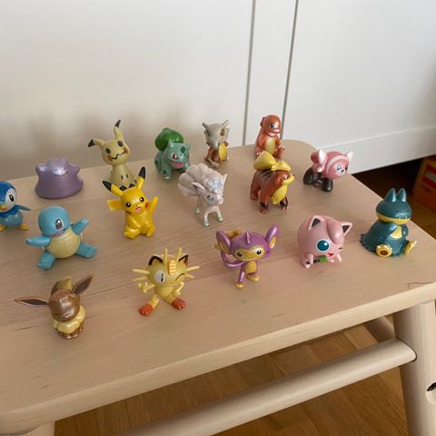 Pokemon figur samling