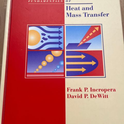 Fundamentals of Heat and Mass Transfer 5.th edition