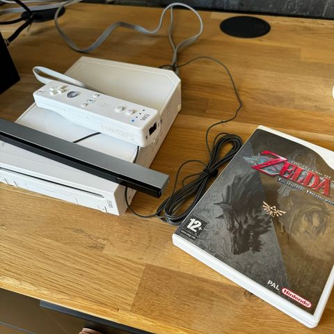 Nintendo Wii pakke med Zelda