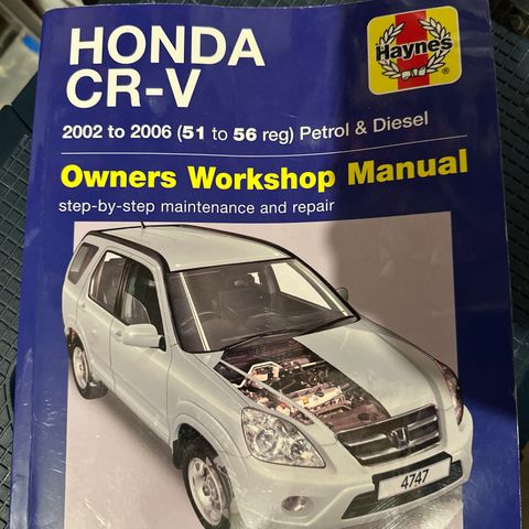 Haynes manual Honda CR-V