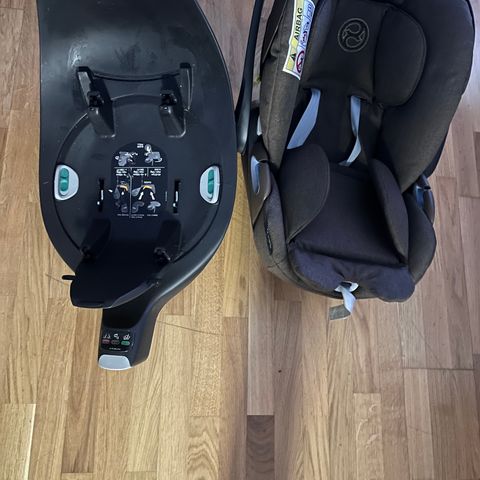 NY PRIS: Barnesete bil Cybex cloud z med isofix feste