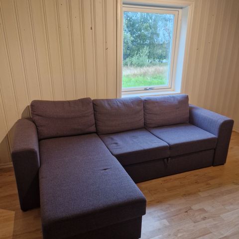 Sovesofa m/sjeselong