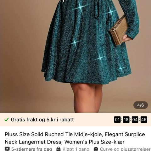 2 kjoler temu plus size