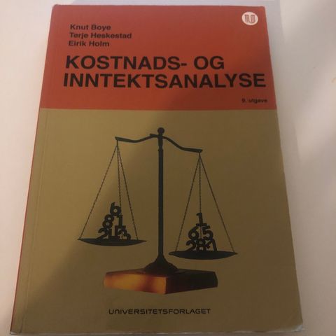 Kostnads og inntektsanalyse