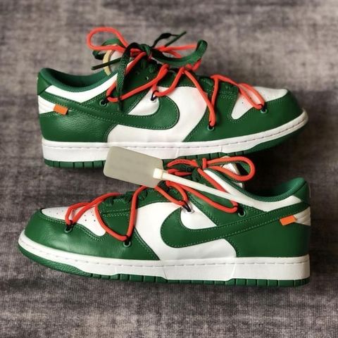 Nike Dunk Low x Off-White - Pine Grenn