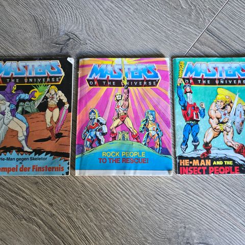 3st MOTU mini comics