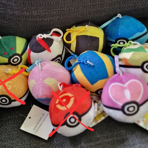 Pokeball bamser