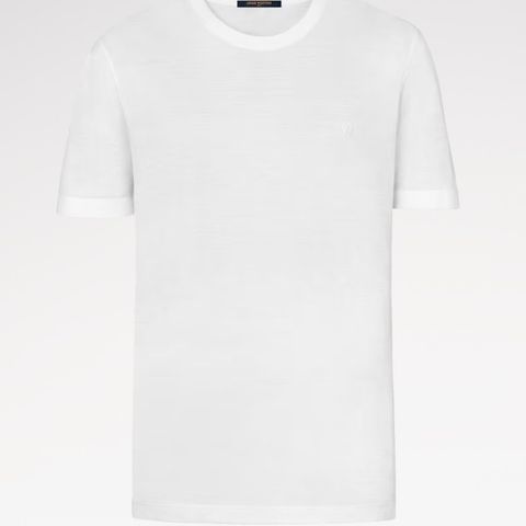 Louis Vuitton klassisk vit t-shirt