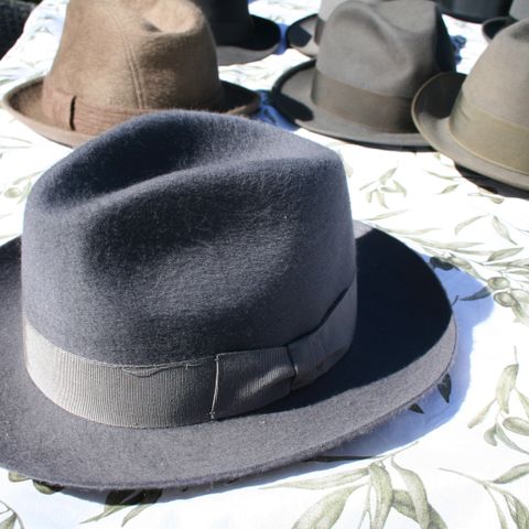 herrehatt. Vintage. BCH. Bugarach Chapelier.