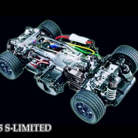 92228 Tamiya M05 PRO  S-Limited Silver Style