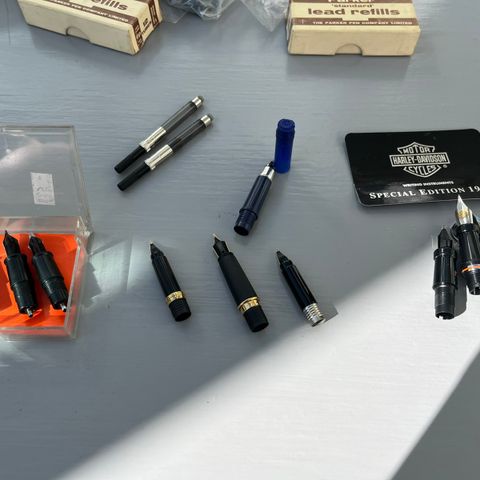 Fyllepennsplitter , Parker, Sheaffer , Harley -Davidson