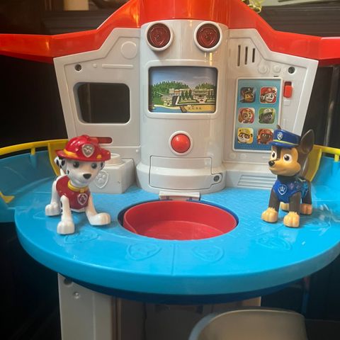 Paw patrol utkikkstårnet med biler