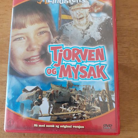 "Tjorven og Mysak"  dvd av Astrid Lindgren