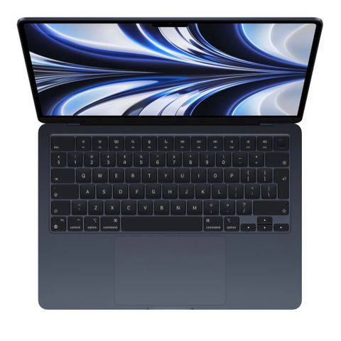 Nesten ubrukt MacBook Air M2 2022 8/256GB midnatt blå