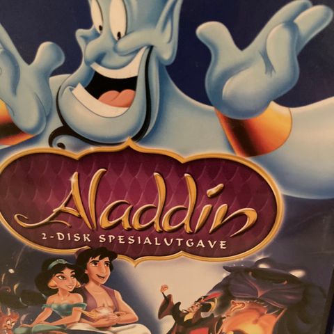 Aladdin- 2-disk spesialversjon-Norsk tale