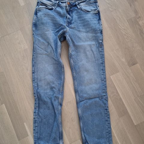 Lys blå Jack & Jones Regular/Clark jeans str 32/32 til salgs