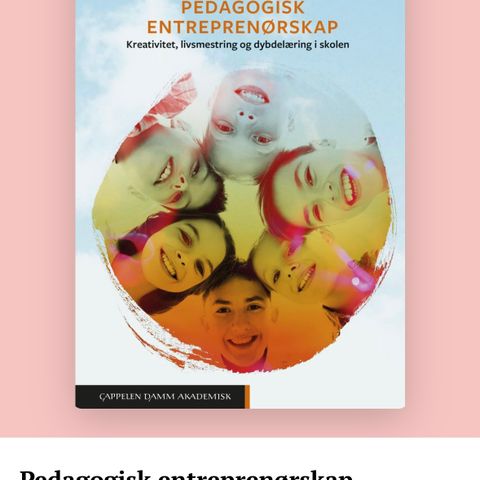 Pedagogisk entreprenørskap