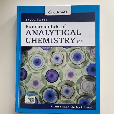 Fundamentals of Analytical Chemistry 10th ed.