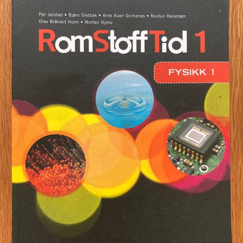 Rom Stoff Tid 1 (Fysikk 1 VGS)