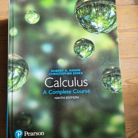 Calculus A Complete Course 9th edition