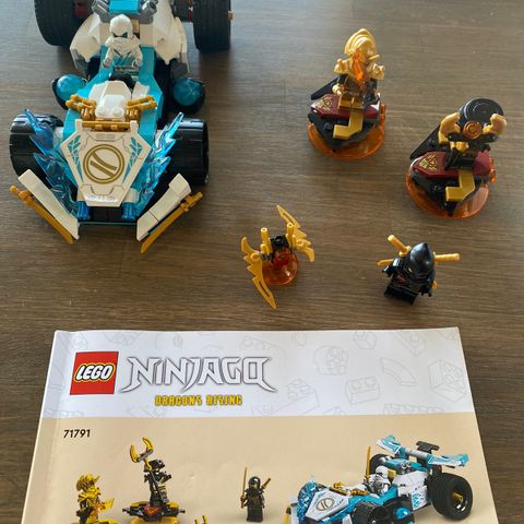 LEGO Ninjago 71791 Zanes dragekraft - Spinjitzu-racerbil