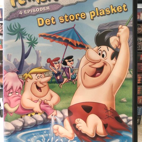 (DVD) Flintstones Det store plasket - Norsk tale og tekst